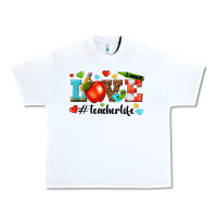 White love teacher life Urban Heavy Tee - texasbilliewilder