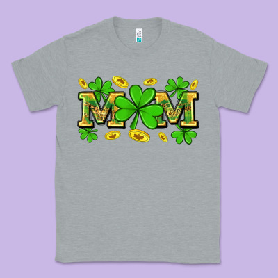 St. Patricks Day Mom Classic Tee Designed By Neo Western