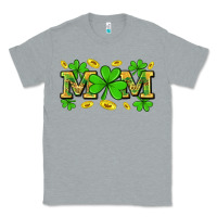 Heather Grey St. patricks day mom Classic Tee - Neo Western