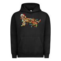 Pigment Black christmas bengal cat Urban Hoodie - LillyAllenDesigns