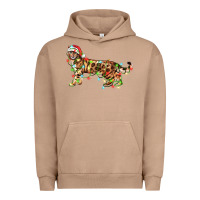 Pigment Burro christmas bengal cat Urban Hoodie - LillyAllenDesigns