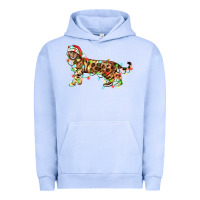 Pigment Grape Ice christmas bengal cat Urban Hoodie - LillyAllenDesigns