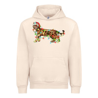 Sandshell christmas bengal cat Urban Hoodie - LillyAllenDesigns