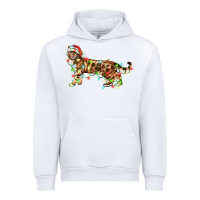 White christmas bengal cat Urban Hoodie - LillyAllenDesigns