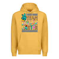 Mustard team kindergarten Premium Hoodie - NancyCooperArtShop