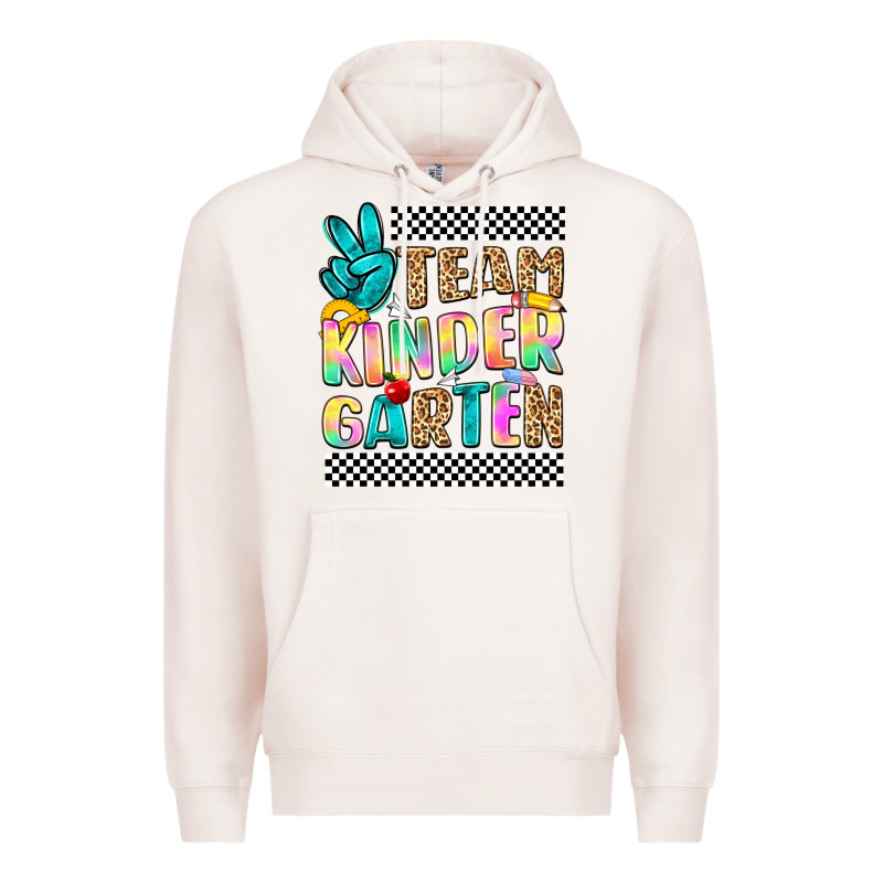 Team Kindergarten Premium Hoodie by NancyCooperArtShop | Teevron