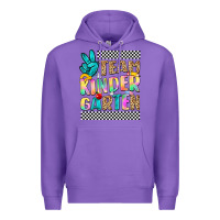 Purple team kindergarten Premium Hoodie - NancyCooperArtShop