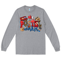 Heather Grey postal worker Long Sleeve Tee - AdoDesignShop