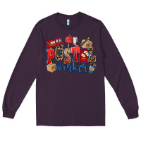 Plum postal worker Long Sleeve Tee - AdoDesignShop
