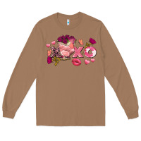 Toasted Coconut chicken valentine's day xoxo Long Sleeve Tee - FaDigitalArtStudio
