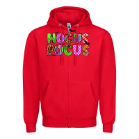 Red hocus pocus Zipper Hoodie - AdoDesignShop