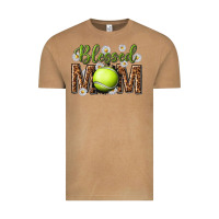 Vintage Camel blessed mom with tennis and daisy Vintage Tee - texasbilliewilder