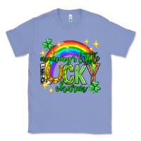 Colony Blue St. Patrick's Day Mommy's little lucky charm Classic Tee - Neo Western