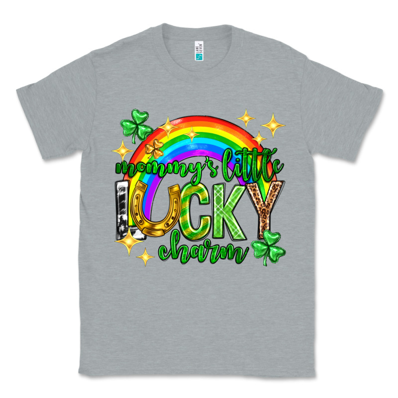 St. Patrick's Day Mommy's Little Lucky Charm Classic Tee by Neo Western | Teevron