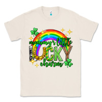 Natural St. Patrick's Day Mommy's little lucky charm Classic Tee - Neo Western