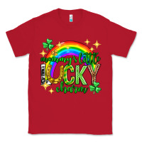 Red St. Patrick's Day Mommy's little lucky charm Classic Tee - Neo Western