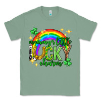 Sage St. Patrick's Day Mommy's little lucky charm Classic Tee - Neo Western