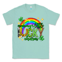 Seafoam St. Patrick's Day Mommy's little lucky charm Classic Tee - Neo Western
