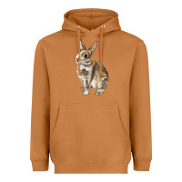 Meerkat Rabbit Heavyweight Hoodie - LillyAllenDesigns