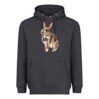 Smoke Rabbit Heavyweight Hoodie - LillyAllenDesigns