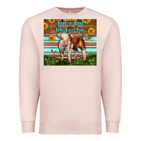 Pale Pink Just A Girl Who Loves Pig Premium Sweatshirt - LillyAllenDesigns