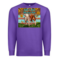 Purple Just A Girl Who Loves Pig Premium Sweatshirt - LillyAllenDesigns