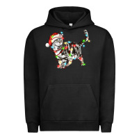 Pigment Black christmas american shorthair cat Urban Hoodie - LillyAllenDesigns