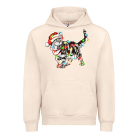 Sandshell christmas american shorthair cat Urban Hoodie - LillyAllenDesigns