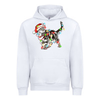 White christmas american shorthair cat Urban Hoodie - LillyAllenDesigns