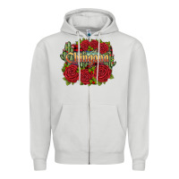 Dove Grey christmas chingona Zipper Hoodie - JahusDesignShop