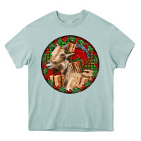 Arona Spanish Goat Christmas Heavy Core Tee - LillyAllenDesigns