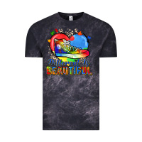 Cloud Black different is beautiful Vintage Tee - Zillion Design Studio