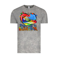 Cloud Rock different is beautiful Vintage Tee - Zillion Design Studio