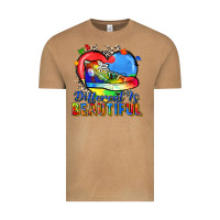 Vintage Camel different is beautiful Vintage Tee - Zillion Design Studio