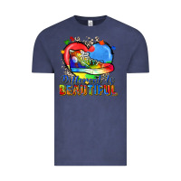 Vintage Denim different is beautiful Vintage Tee - Zillion Design Studio