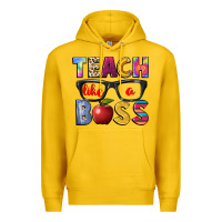 Lemon teach like a boss Premium Hoodie - NancyCooperArtShop