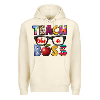 Sandshell teach like a boss Premium Hoodie - NancyCooperArtShop