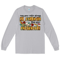 Moon Dust may your coffe always be stronger than your passengers Long Sleeve Tee - CowhideDigitalArt