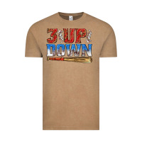 Vintage Coffee 3 up 3 down baseball Vintage Tee - texasbilliewilder