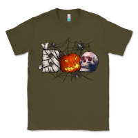 Army Green boo Classic Tee - CowhideDigitalArt