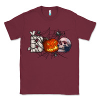 Burgundy boo Classic Tee - CowhideDigitalArt