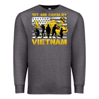 Charcoal Heather 1st air cavalry vietnam veteran Premium Sweatshirt - Jasminsmagicworld