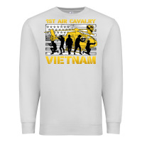 Dove Grey 1st air cavalry vietnam veteran Premium Sweatshirt - Jasminsmagicworld