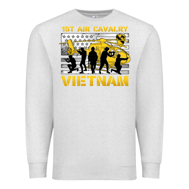 1st Air Cavalry Vietnam Veteran Premium Sweatshirt by Jasminsmagicworld | Teevron