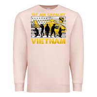 Pale Pink 1st air cavalry vietnam veteran Premium Sweatshirt - Jasminsmagicworld