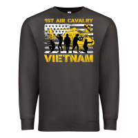 Smoke 1st air cavalry vietnam veteran Premium Sweatshirt - Jasminsmagicworld