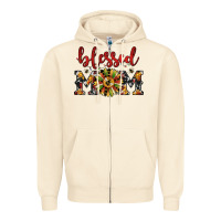 Sandshell Christmas blessed mom Zipper Hoodie - JahusDesignShop