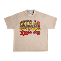 French Oak it s a softball kinda day Urban Heavy Tee - Zillion Design Studio