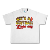 Lunar Rock it s a softball kinda day Urban Heavy Tee - Zillion Design Studio