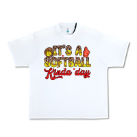 White it s a softball kinda day Urban Heavy Tee - Zillion Design Studio